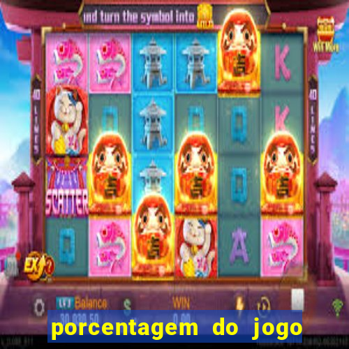 porcentagem do jogo fortune tiger